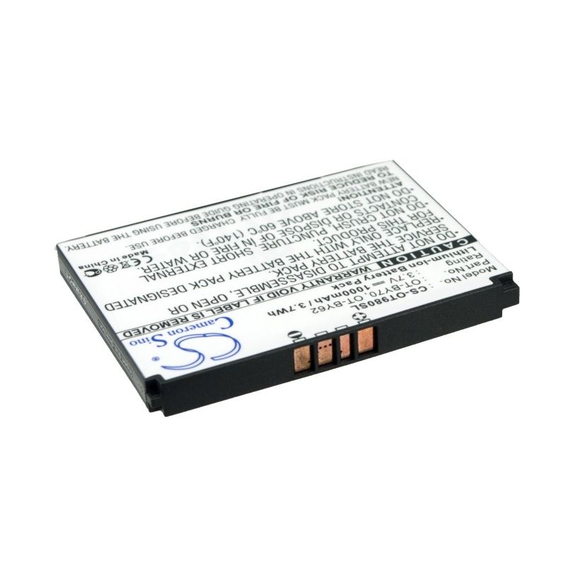 Li-ion Battery fits Alcatel, one touch 813d, one touch 720, one touch 803 3.7V, 1000mAh Mobile & SmartPhone Cameron Sino Technology Limited
