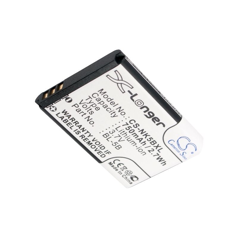 Li-ion Battery fits Alcatel, one touch s680, ot-s680, blu 3.7V, 750mAh Camera Cameron Sino Technology Limited