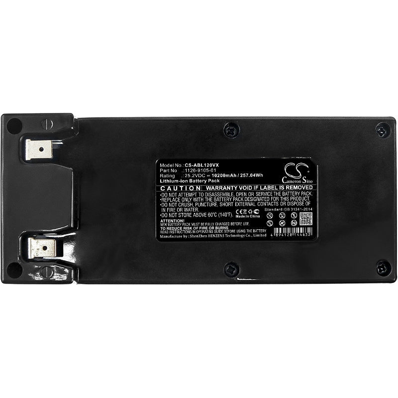 Li-ion Battery fits Alpina, 124563, Ambrogio, 60 Basic 2.0 25.2V, 10200mAh Lawn Mowers Cameron Sino Technology Limited