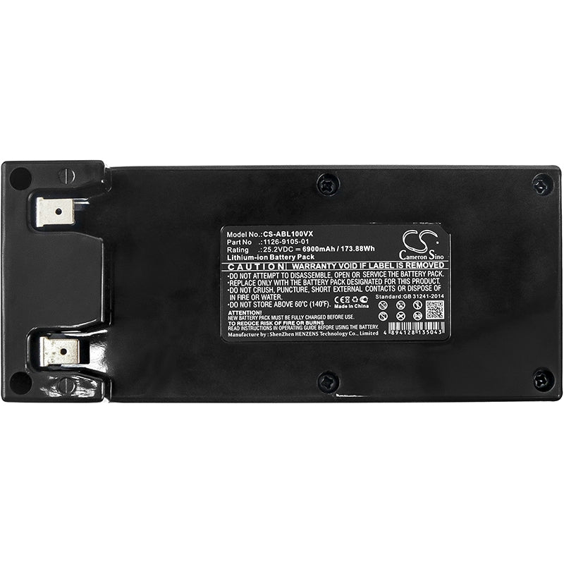 Li-ion Battery fits Alpina, 124563, Ambrogio, 60 Basic 2.0 25.2V, 6900mAh Lawn Mowers Cameron Sino Technology Limited