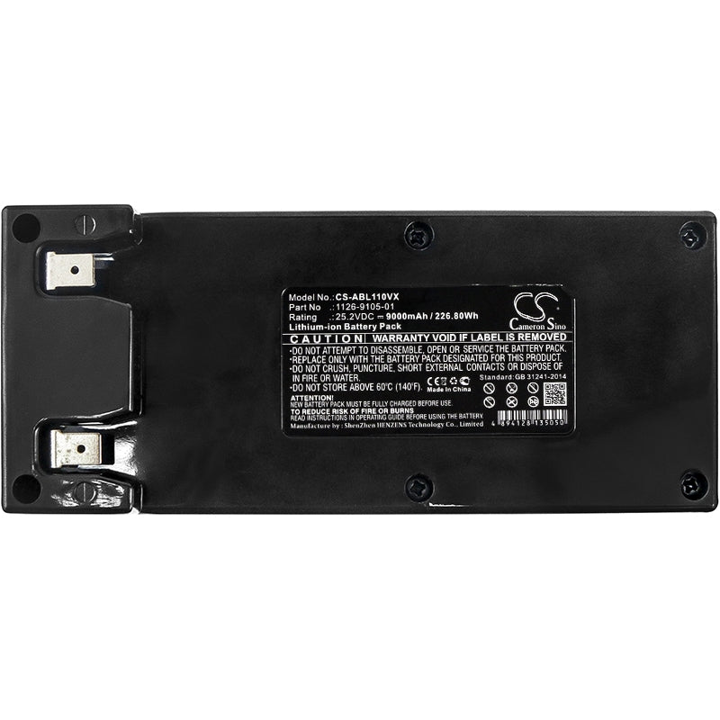 Li-ion Battery fits Alpina, 124563, Ambrogio, 60 Basic 2.0 25.2V, 9000mAh Lawn Mowers Cameron Sino Technology Limited