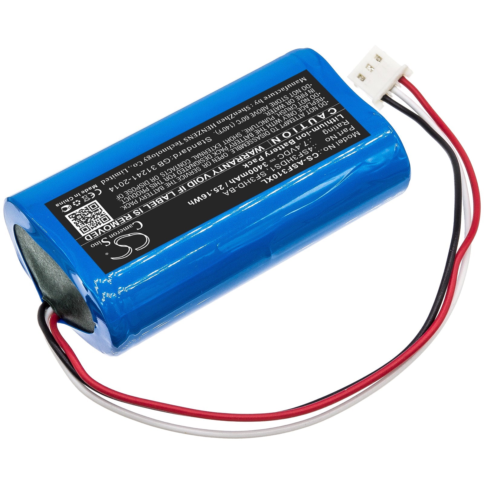 Li-ion Battery fits Alpsat, 4sf3hds1, Sf3hd-ba 7.4V, 3400mAh Equipment & Survey & Test Cameron Sino Technology Limited