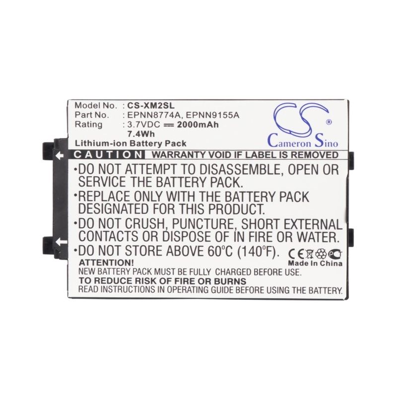 Li-ion Battery Fits Altec Lansing, Xm2go, Xm3020, Audiovox 3.7v, 2000mah Computer Cameron Sino Technology Limited (Suspended)