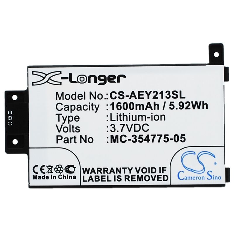 Li-ion Battery Fits Amazon, Dp75sdi, Kindle Paperwhite 2013, Kindle Paperwhite 6 2015 3.7v, 1600mah E-book & E-reader Cameron Sino Technology Limited