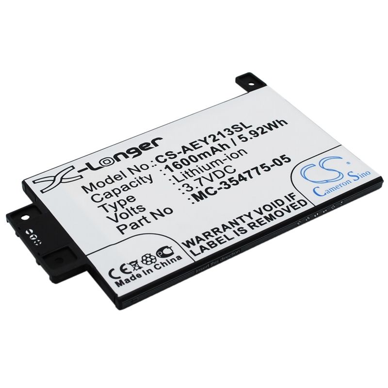 Li-ion Battery Fits Amazon, Dp75sdi, Kindle Paperwhite 2013, Kindle Paperwhite 6 2015 3.7v, 1600mah E-book & E-reader Cameron Sino Technology Limited