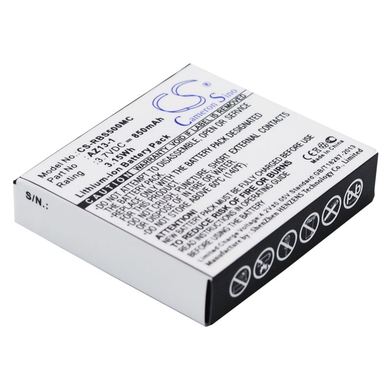 Li-ion Battery Fits Ambarella, A7ls, Xiaomi Yi, Az13-1 3.7v, 850mah Camera Cameron Sino Technology Limited