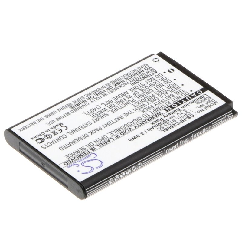 Li-ion Battery Fits Amplicomms, Powertel M4000, Powertel M5000, Powertel M5010 3.7v, 1050mah Mobile & SmartPhone Cameron Sino Technology Limited