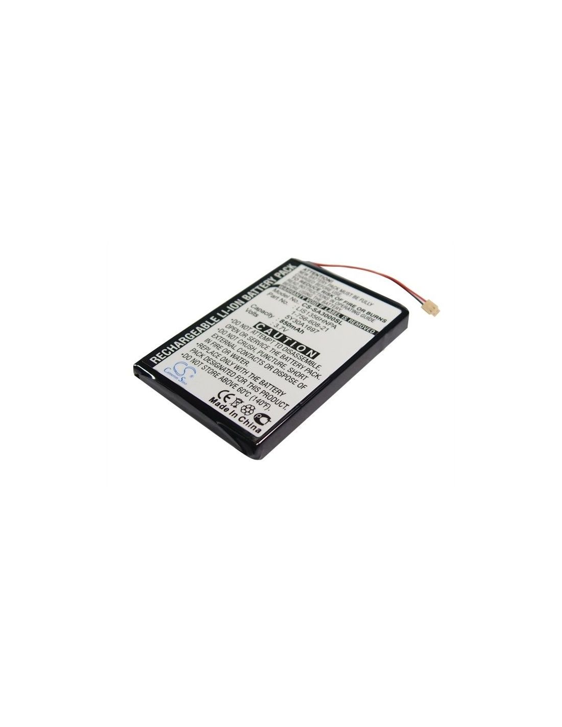 Li-ion Battery Fits Apple, Ipod 4th Generation, Apple 3.7v, 750mah Media Player Cameron Sino Technology Limited