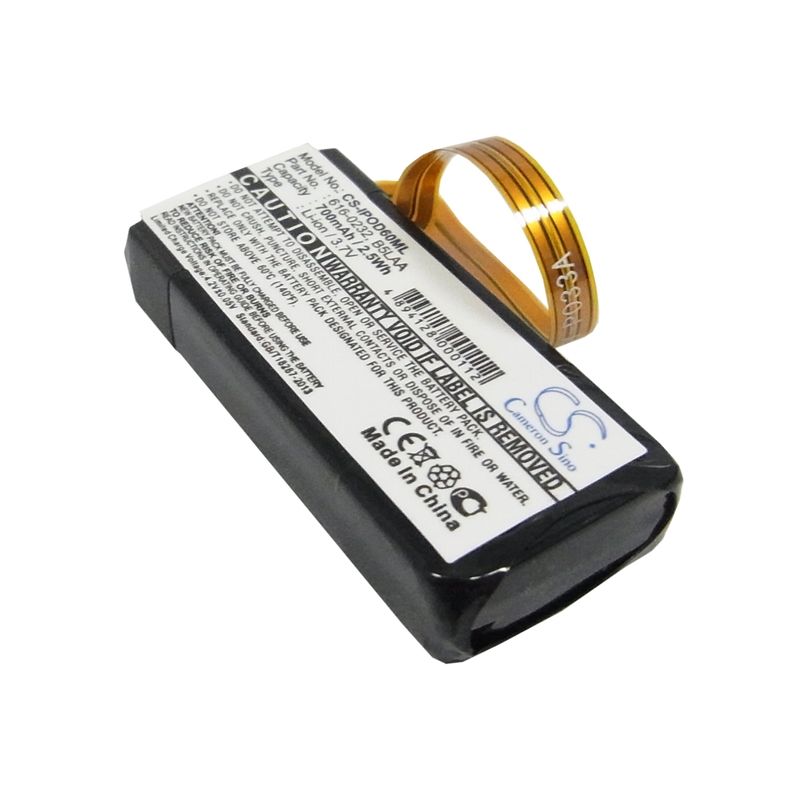 Li-ion Battery Fits Apple, Ipod Classic 120gb, Ipod Classic 160gb, Ipod Video 60g 3.7v, 700mah Media Player Cameron Sino Technology Limited