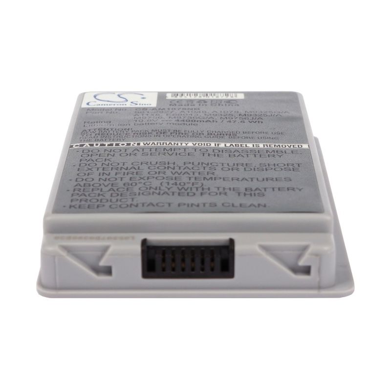 Li-ion Battery Fits Apple, M9422, M9676*/a, M9676b/a 10.8v, 4400mah Notebook & Laptop Cameron Sino Technology Limited