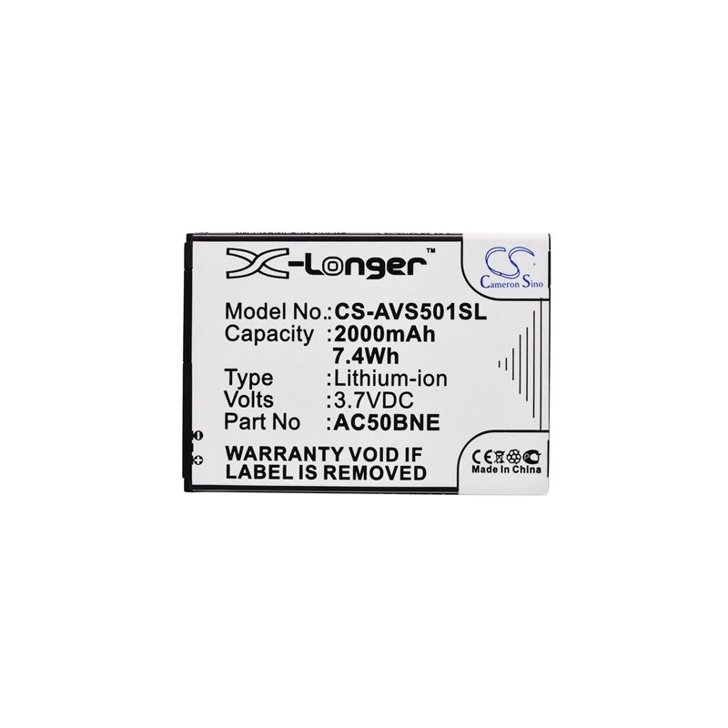 Li-ion Battery fits Archos, 50b neon, neon 50b 3.7V, 2000mAh Mobile & SmartPhone Cameron Sino Technology Limited