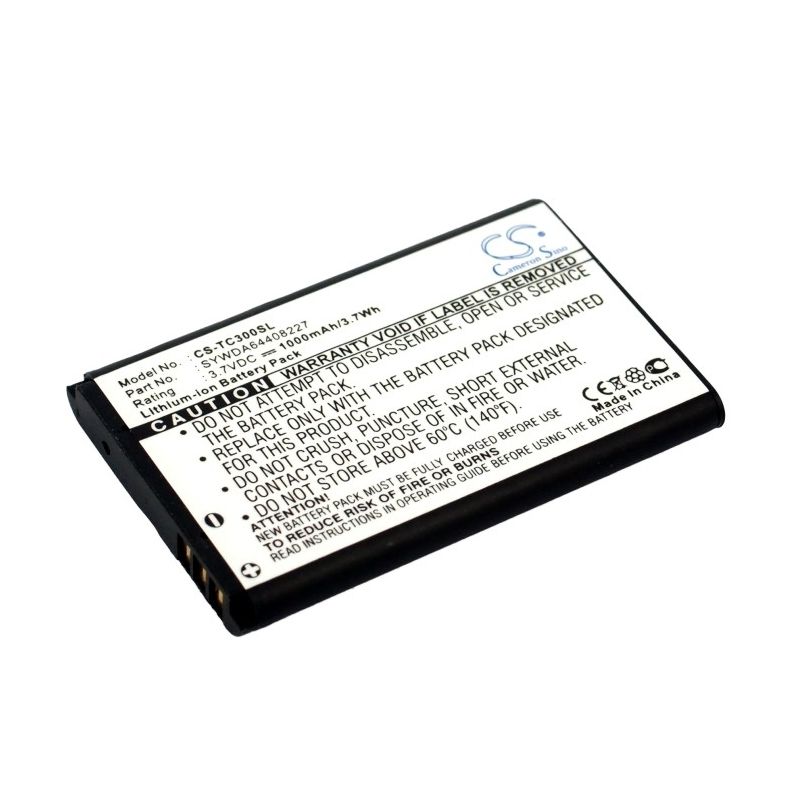 Li-ion Battery fits Arcor, Pirelli Twintel Dp-l10, T-com, Tc300 3.7V, 1000mAh PDA & Pocket PC Cameron Sino Technology Limited