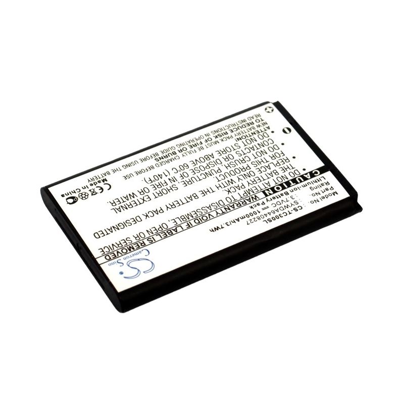 Li-ion Battery fits Arcor, Pirelli Twintel Dp-l10, T-com, Tc300 3.7V, 1000mAh PDA & Pocket PC Cameron Sino Technology Limited