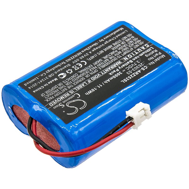 Li-ion Battery fits Argos, Omega Zen Pipette Controllers 3.7V, 3000mAh Equipment & Survey & Test Cameron Sino Technology Limited