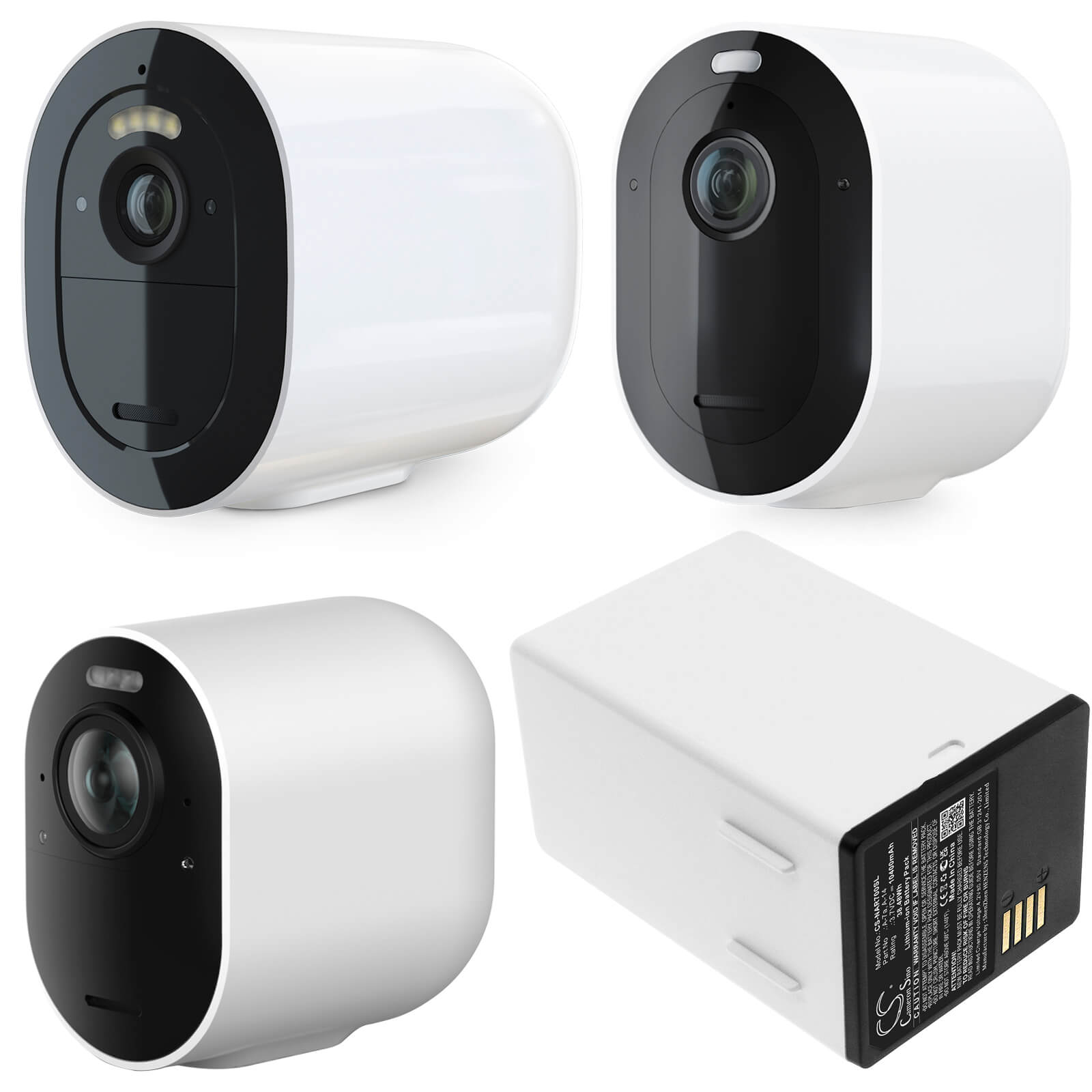 Li-ion Battery fits Arlo, Arlo Pro 4xl, Fb1001 3.7V, 10400mAh / 38.48Wh Home Security Camera Cameron Sino Technology Limited