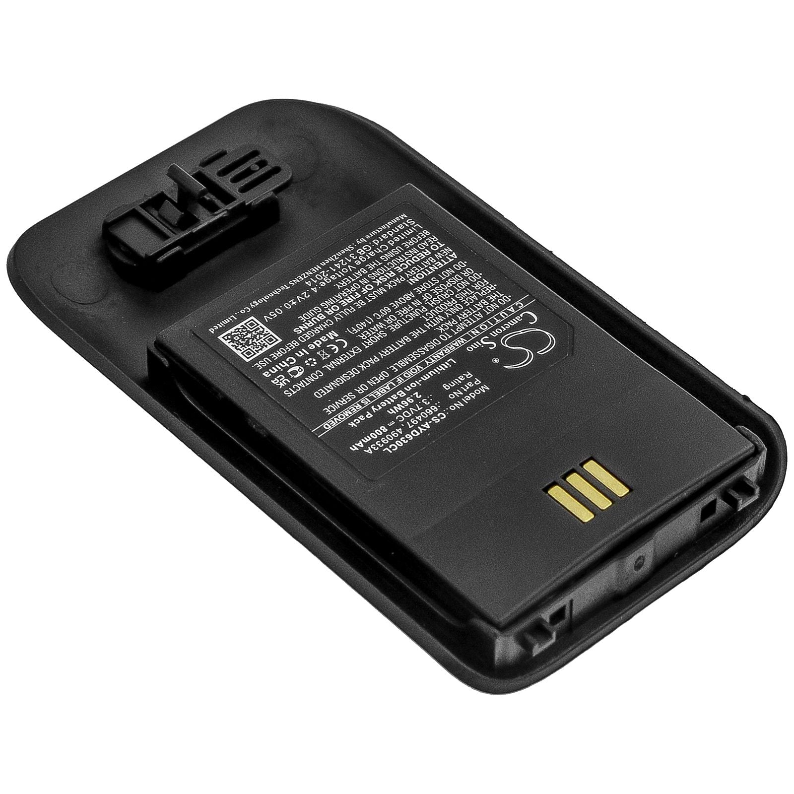 Li-ion Battery fits Ascom, D63, Dect 3735, Dh7 3.7V, 800mAh Cordless Phone Cameron Sino Technology Limited