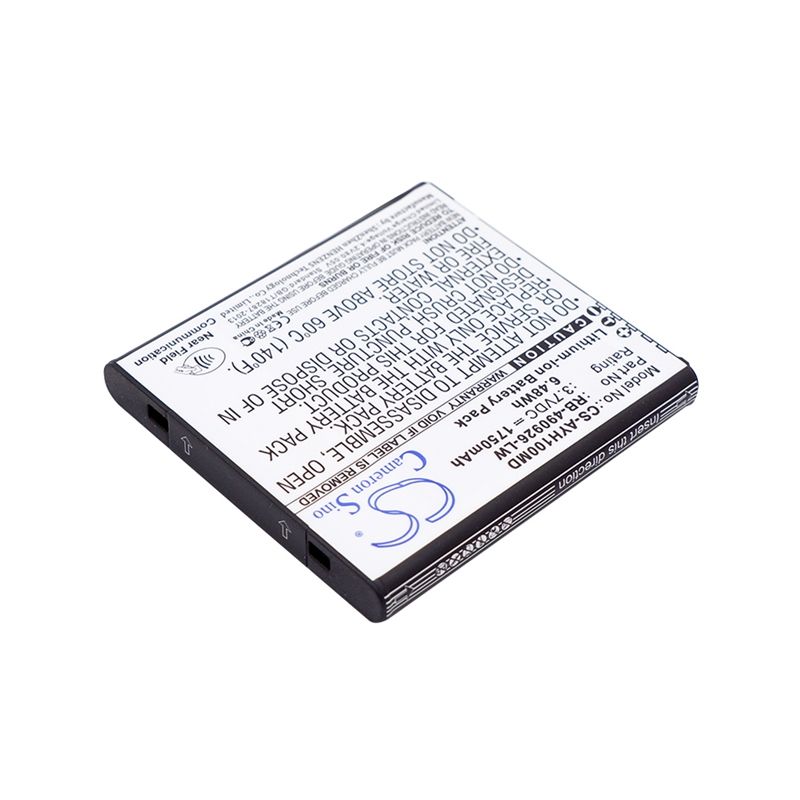 Li-ion Battery fits Ascom, Myco, Myco Sh1 Vowifi, 3.7V, 1750mAh Medical Cameron Sino Technology Limited
