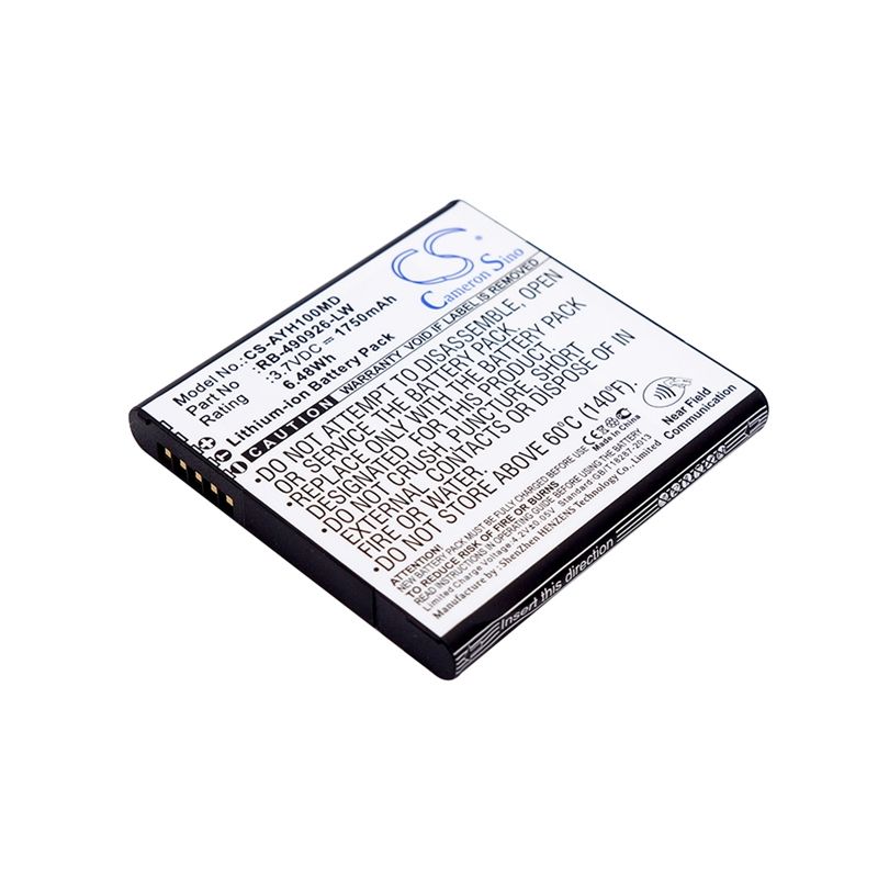 Li-ion Battery fits Ascom, Myco, Myco Sh1 Vowifi, 3.7V, 1750mAh Medical Cameron Sino Technology Limited