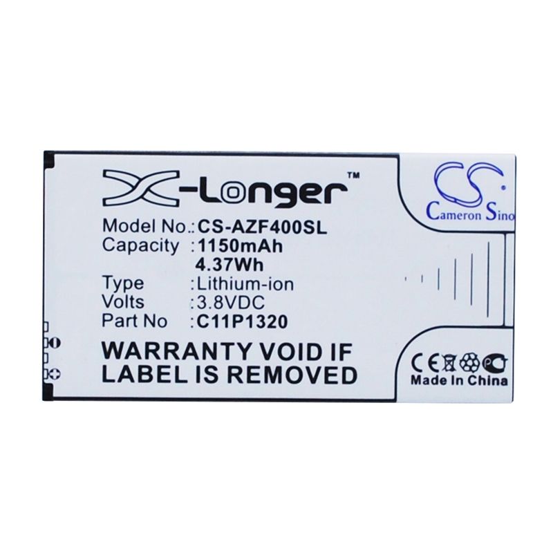 Li-ion Battery fits Asus, a14, a400, a400cg 3.8V, 1150mAh Communications Cameron Sino Technology Limited (Suspended)