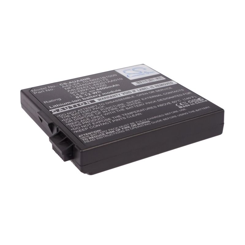 Li-ion Battery fits Asus, A4, A4000, A4000d 14.8V, 4400mAh Computer Cameron Sino Technology Limited (Suspended)