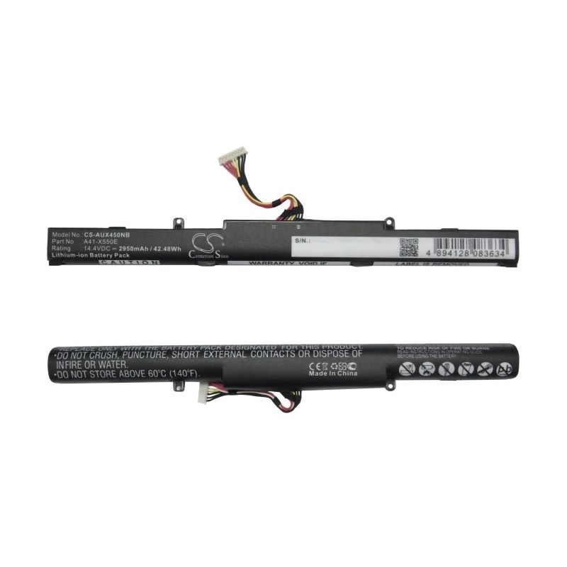 Li-ion Battery fits Asus, A450e47jf-sl, A450j, A450jf 14.4V, 2200mAh Notebook & Laptop Cameron Sino Technology Limited