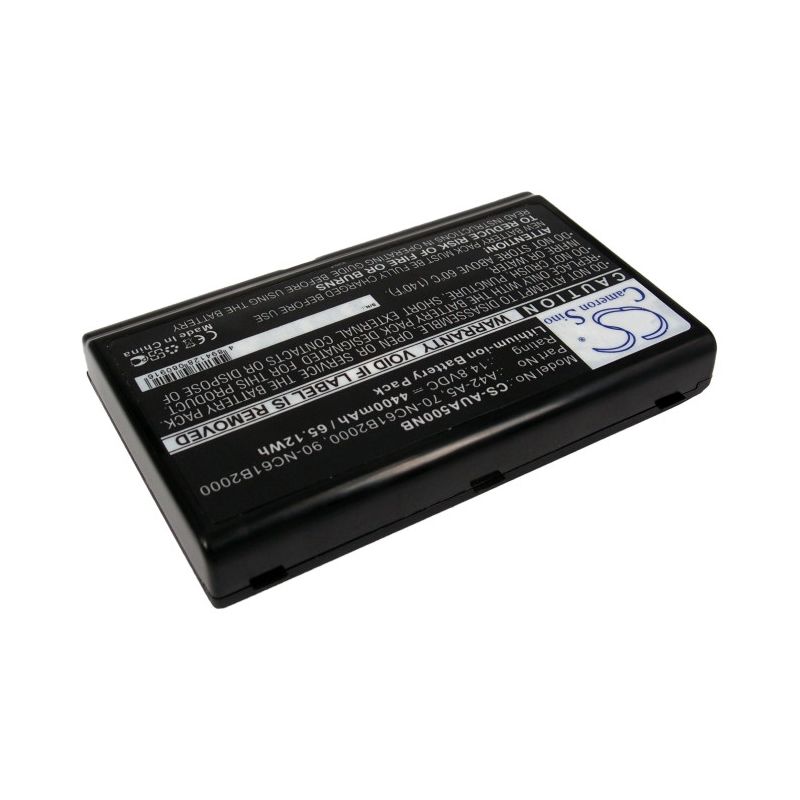 Li-ion Battery fits Asus, A5, A5000, A5000e 14.8V, 4400mAh Computer Cameron Sino Technology Limited