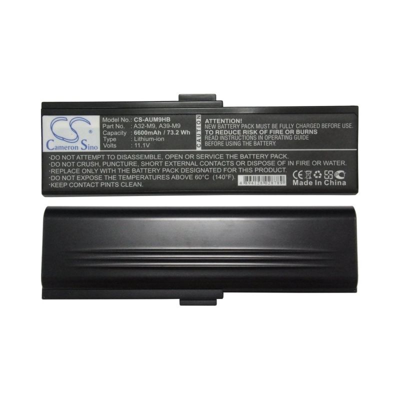 Li-ion Battery Fits Asus, G50, G50vt, L50 11.1v, 4400mah Notebook & Laptop Cameron Sino Technology Limited