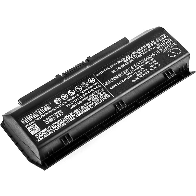 Li-ion Battery Fits Asus, G750, G750j, G750jh 14.8v, 4800mah Notebook & Laptop Cameron Sino Technology Limited