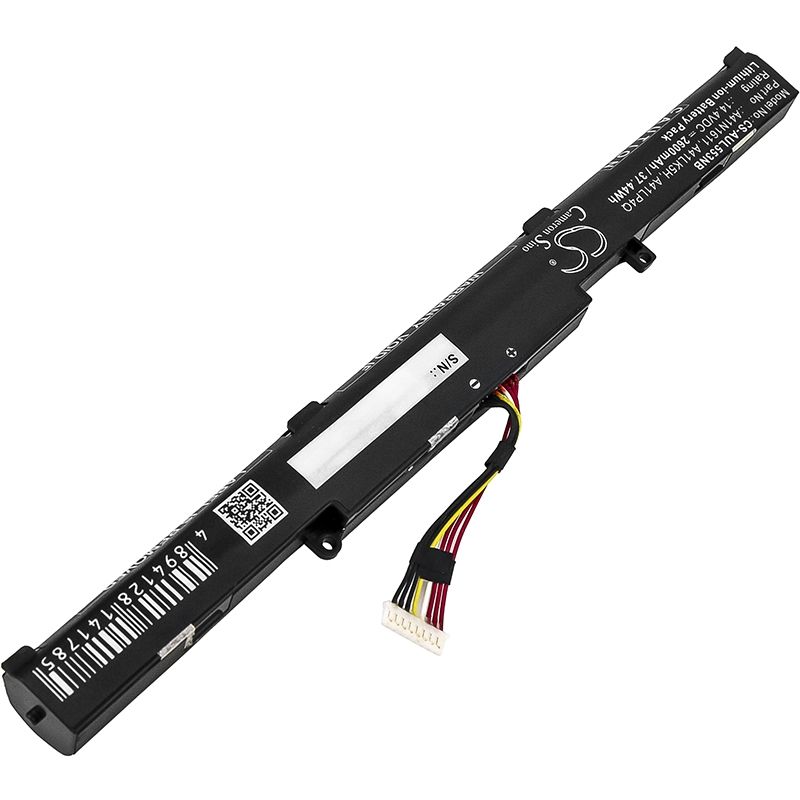 Li-ion Battery Fits Asus, Gl553vd, Gl553vd-1a, Gl553vd-1b 14.4v, 2600mah Notebook & Laptop Cameron Sino Technology Limited