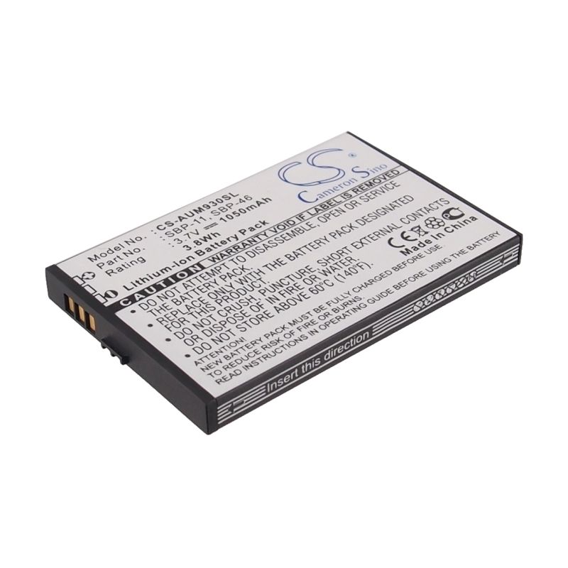 Li-ion Battery fits Asus, m930, m930w 3.7V, 1050mAh Communications Cameron Sino Technology Limited (Suspended)