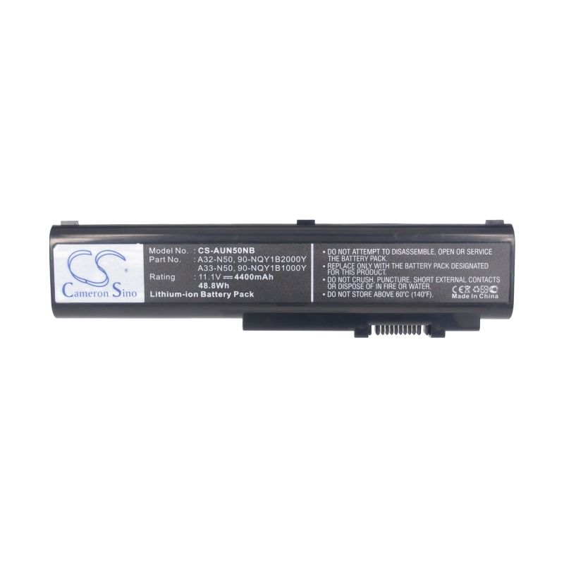Li-ion Battery fits Asus, N50, N50a, N50e 11.1V, 4400mAh Notebook & Laptop Cameron Sino Technology Limited