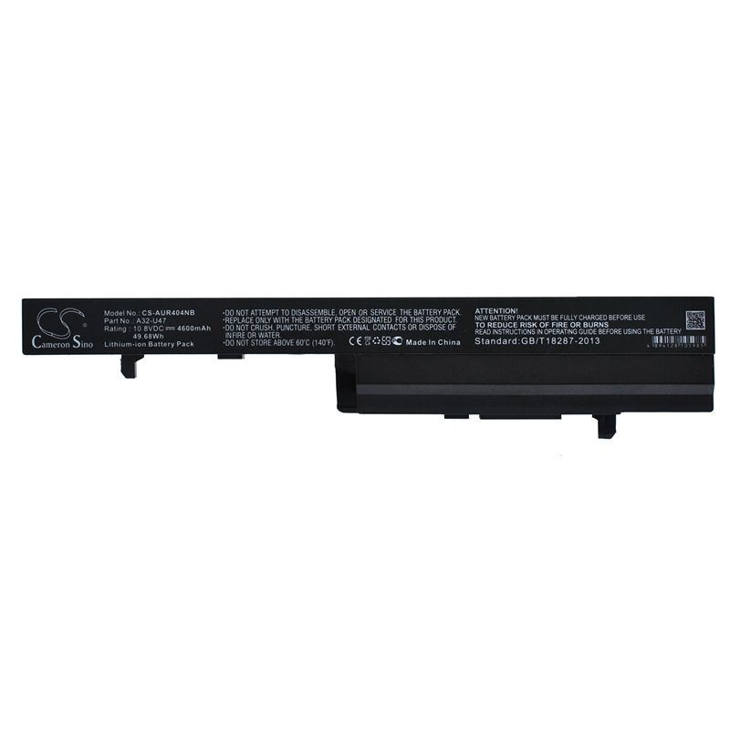 Li-ion Battery Fits Asus, Q400, Q400a, Q400c 10.8v, 4600mah Notebook & Laptop Cameron Sino Technology Limited