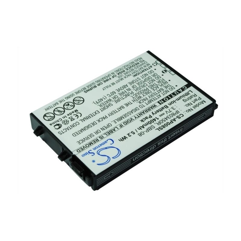 Li-ion Battery fits Asus, sbp-08 3.7V, 1400mAh Mobile & SmartPhone Cameron Sino Technology Limited