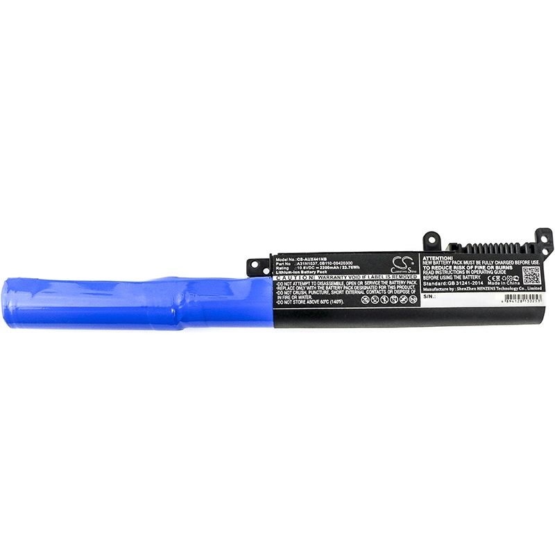 Li-ion Battery fits Asus, Vivobook Max X441sa, Vivobook Max X441sc, Vivobook Max X441ua 10.8V, 2200mAh Notebook & Laptop Cameron Sino Technology Limited