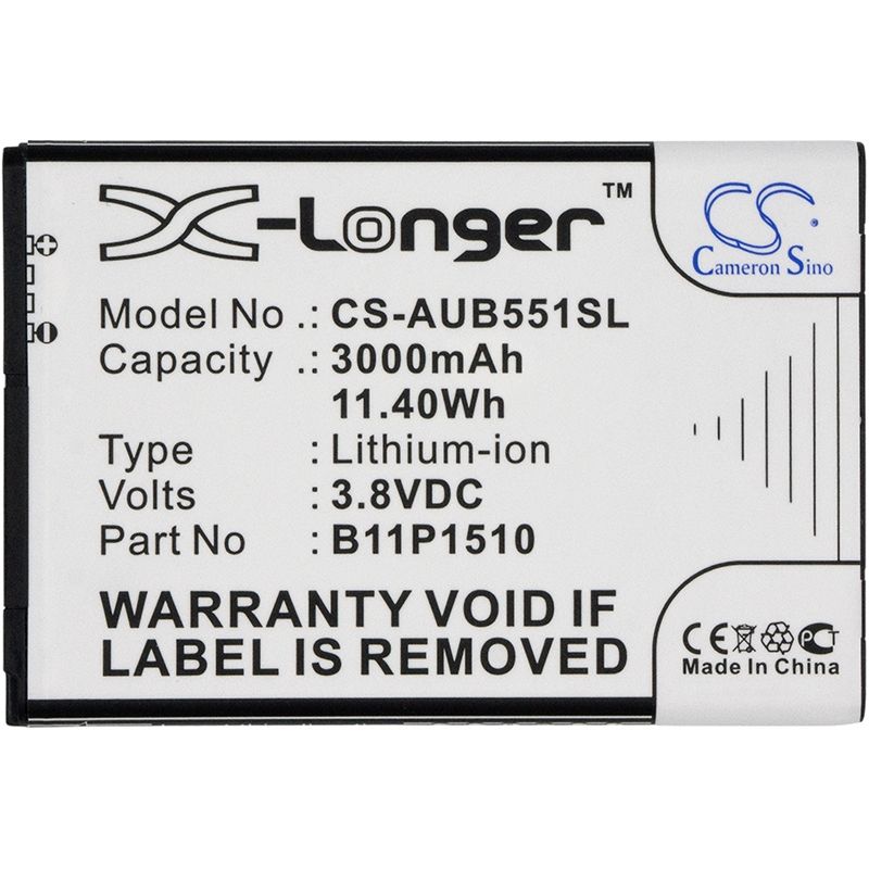 Li-ion Battery fits Asus, x013db, zenfone go tv 3.8V, 3000mAh Mobile & SmartPhone Cameron Sino Technology Limited