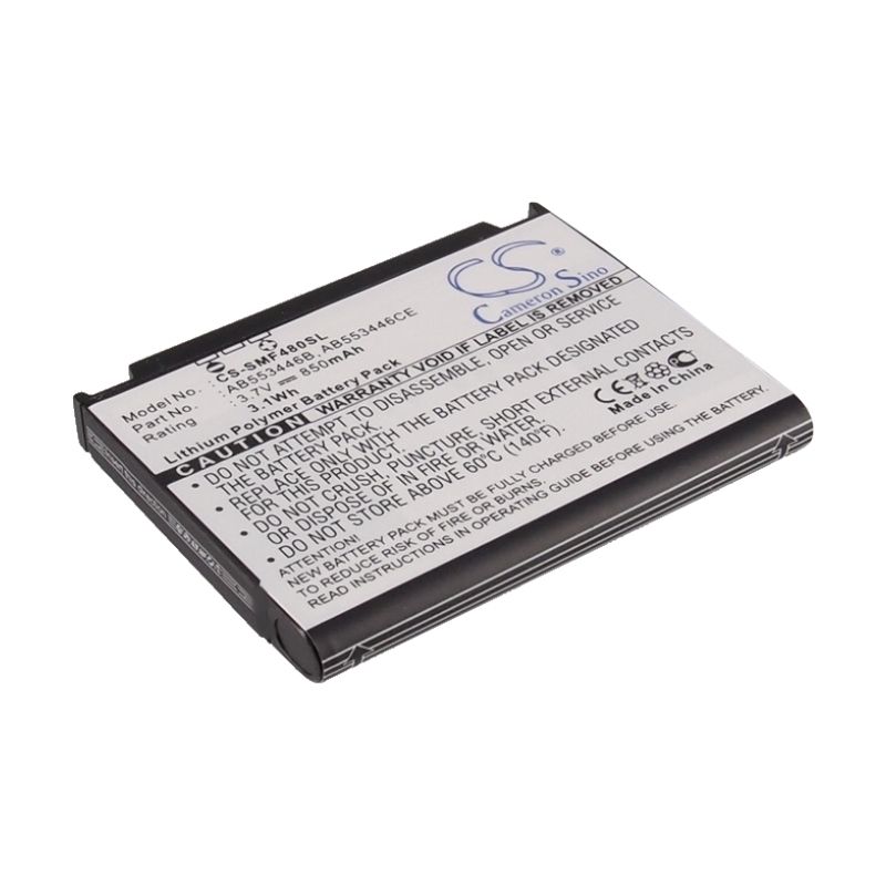 Li-ion Battery fits At&t, a767 propel, samsung, 920se 3.7V, 850mAh Mobile & SmartPhone Cameron Sino Technology Limited