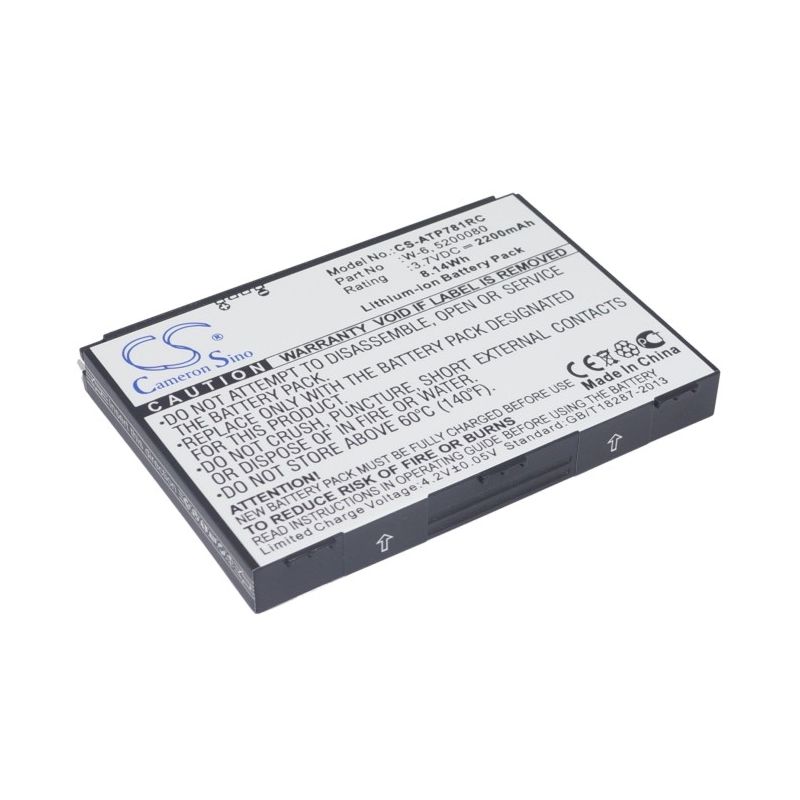 Li-ion Battery fits At&t, Aircard 781s, Unite Pro, Unite Pro 4g 3.7V, 2200mAh Hotspot Cameron Sino Technology Limited