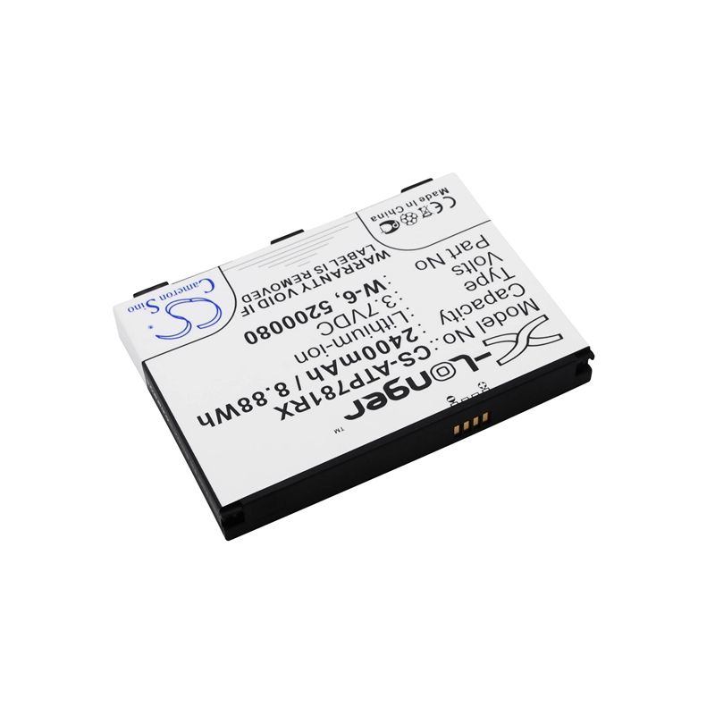 Li-ion Battery fits At&t, Aircard 781s, Unite Pro, Unite Pro 4g 3.7V, 2400mAh Hotspot Cameron Sino Technology Limited