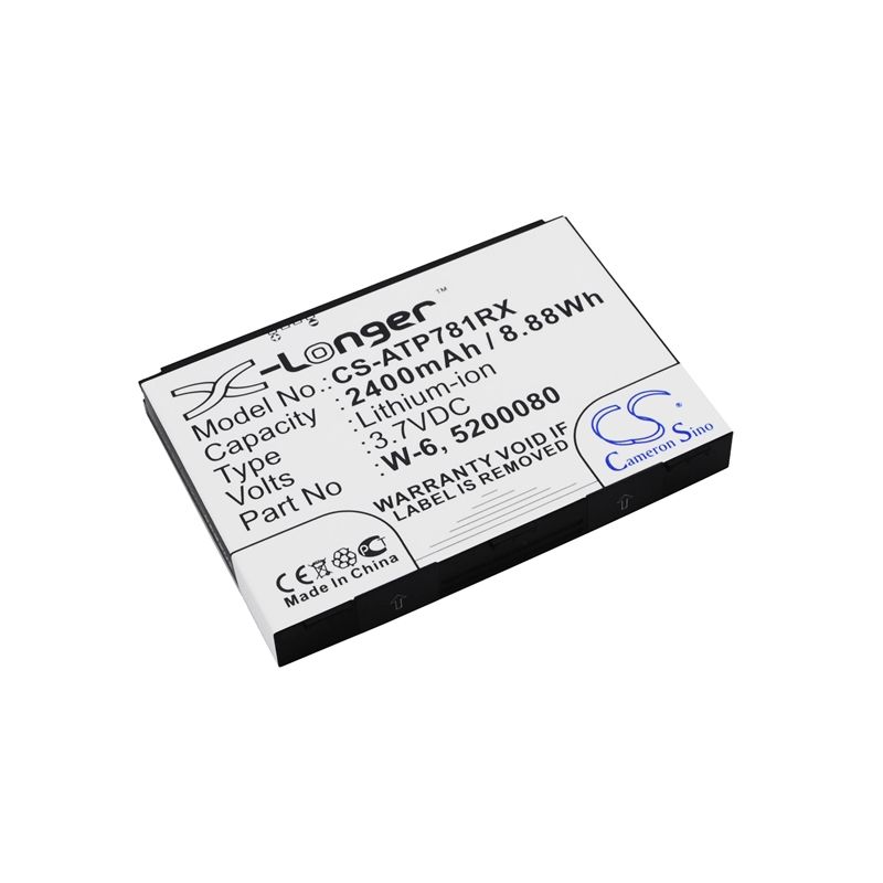 Li-ion Battery fits At&t, Aircard 781s, Unite Pro, Unite Pro 4g 3.7V, 2400mAh Hotspot Cameron Sino Technology Limited