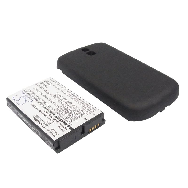 Li-ion Battery fits At&t, bold, blackberry, bold 9000 3.7V, 2400mAh Communications Cameron Sino Technology Limited (Suspended)