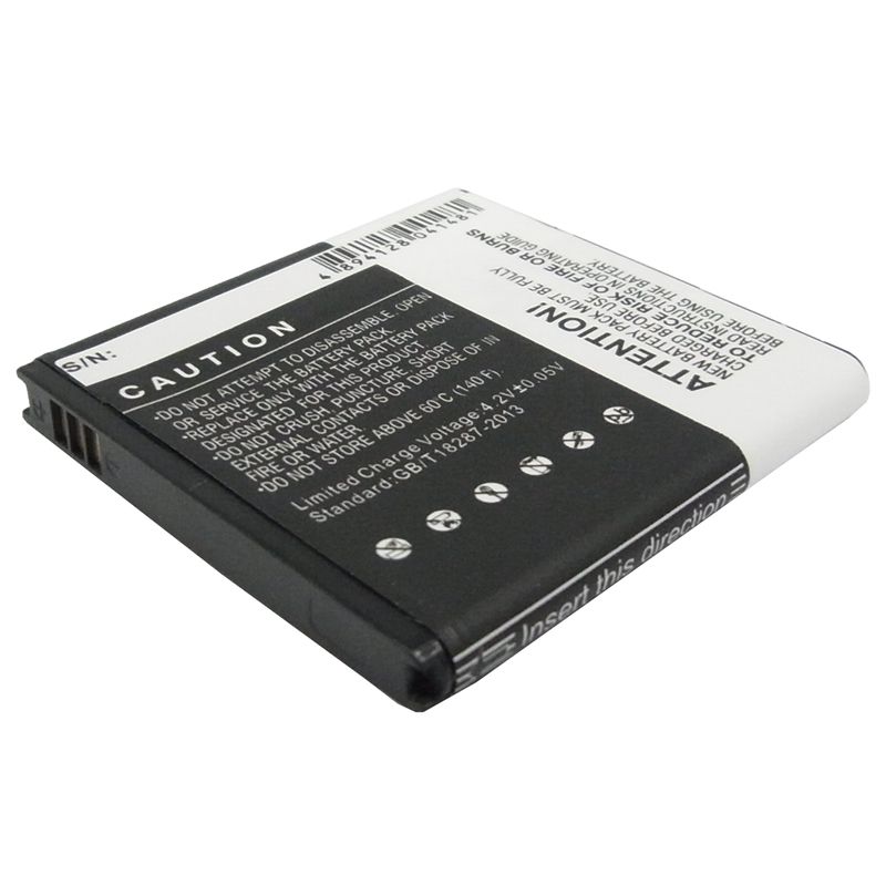 Li-ion Battery fits At&t, captivate, epic 4g, galaxy s 3.7V, 1550mAh Mobile & SmartPhone Cameron Sino Technology Limited