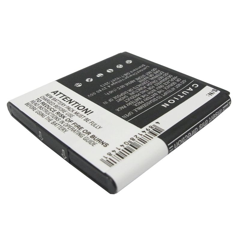 Li-ion Battery fits At&t, captivate, epic 4g, galaxy s 3.7V, 1550mAh Mobile & SmartPhone Cameron Sino Technology Limited