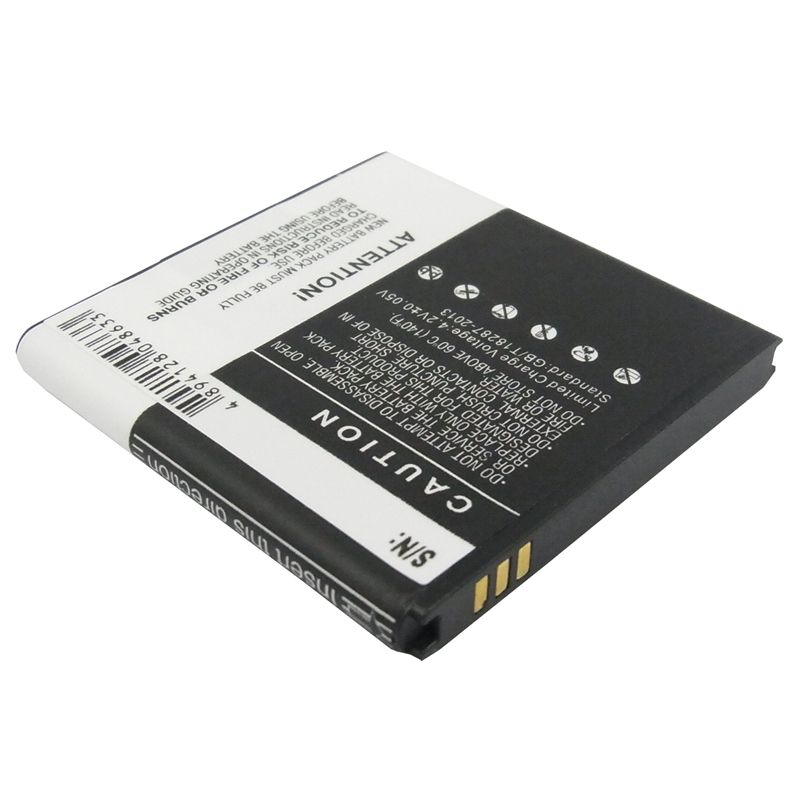 Li-ion Battery Fits At&t, Captivate, Epic 4g, Galaxy S 3.7v, 1750mah Communications Cameron Sino Technology Limited (Suspended)