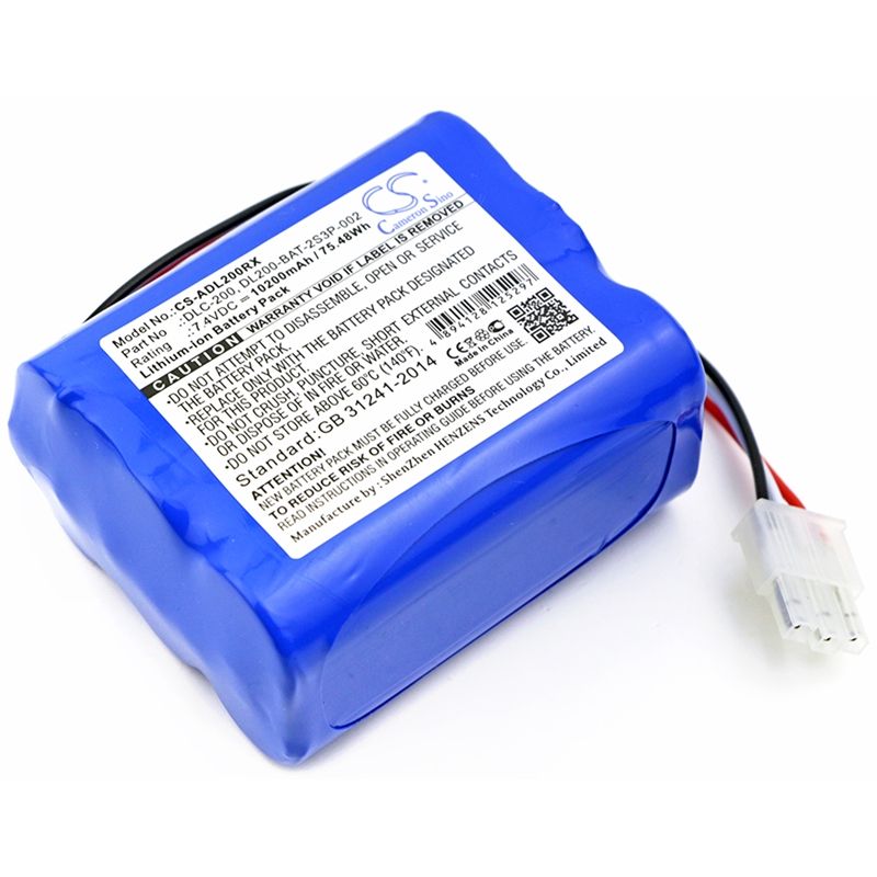 Li-ion Battery fits At&t, Dlc-200c, At&t 7.4V, 10200mAh Cable Modem Cameron Sino Technology Limited
