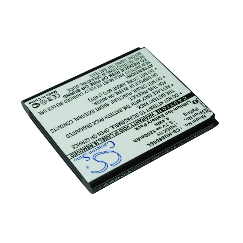 Li-ion Battery fits At&t, fusion, fusion 2, fusion mf 3.7V, 1200mAh Mobile & SmartPhone Cameron Sino Technology Limited