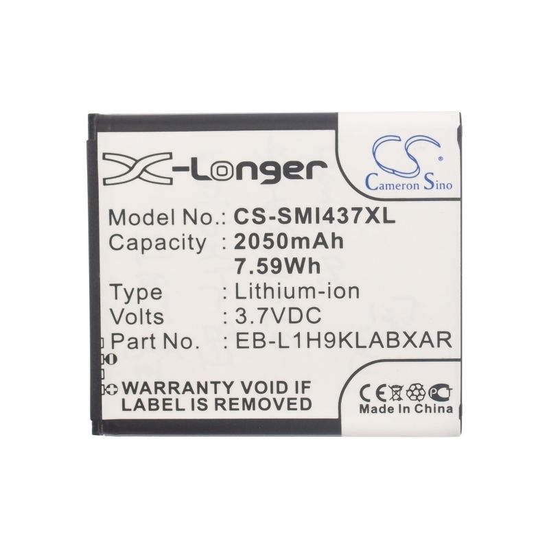 Li-ion Battery Fits At&t, Galaxy Express, Gt-i8730, Sgh-i437 3.7v, 2050mah Mobile & SmartPhone Cameron Sino Technology Limited