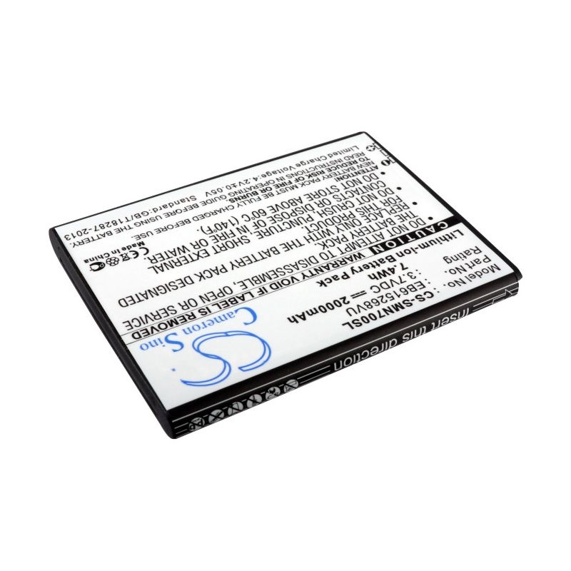 Li-ion Battery fits At&t, galaxy note, galaxy note 4g, galaxy note lte 3.7V, 2000mAh Mobile & SmartPhone Cameron Sino Technology Limited