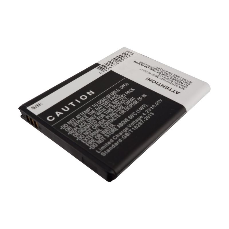 Li-ion Battery Fits At&t, Galaxy Note, Galaxy Note 4g, Galaxy Note Lte 3.7v, 2500mah Mobile & SmartPhone Cameron Sino Technology Limited
