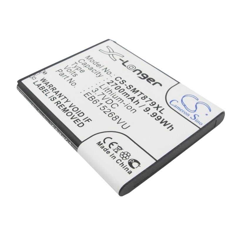 Li-ion Battery fits At&t, galaxy note, galaxy note 4g, galaxy note lte 3.7V, 2700mAh Mobile & SmartPhone Cameron Sino Technology Limited