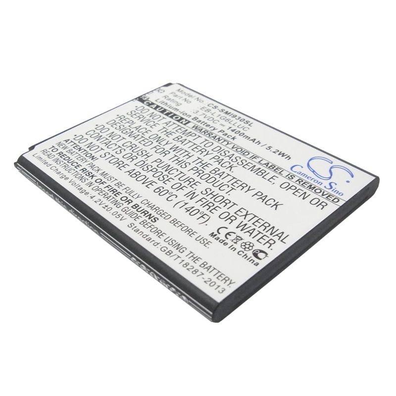 Li-ion Battery fits At&t, galaxy s 3, galaxy s iii, galaxy s3 3.7V, 1400mAh Mobile & SmartPhone Cameron Sino Technology Limited